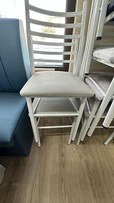 Стул для кухни, Другой материал, цвет - Белый