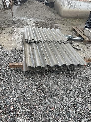 шифер ондулин цена: За все 1000 сом Профилированные волнистые кровельные листы (шифер) — 1