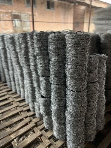 куплю забор: Barbed wire Egoza, Galvanized2, Bight, Длина: 200 м., Диаметр: 2 мм, Новый — 6