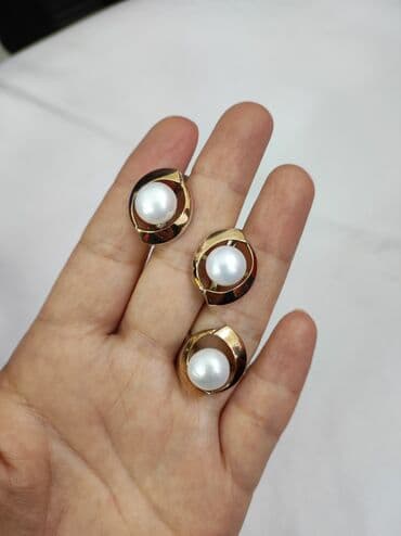 свадебные платья от производителя: Серебряный Комплект Жемчуг Серебро+ золото 925/ пробы Цена 3000 сом — 4