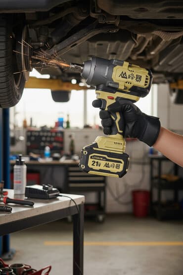 Аккумуляторный гайковерт, Новый, Самовывоз, Бесплатная доставка, Платная доставка