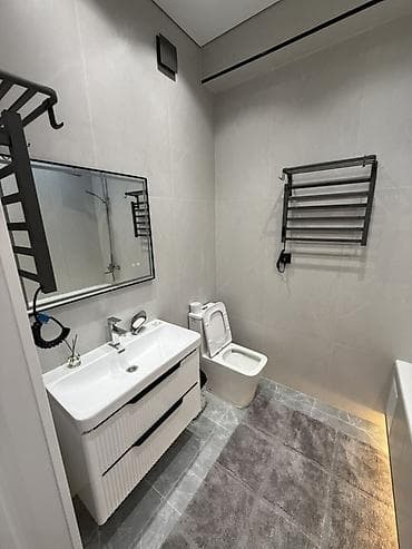 discovery studio: 3 комнаты, 110 м², Асанбай мкр Элитка, 4 этаж, Дизайнерский ремонт — 8