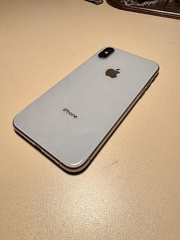 e96a hoco: IPhone Xs, Б/у, 256 ГБ, Серебристый, Защитное стекло, Кабель, Коробка, 100 % — 3