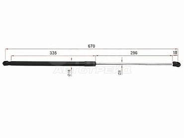 Рулевая часть: Амортизаторы капота Toyota, Б/у, Оригинал — 7
