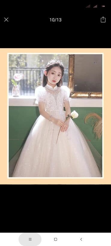 прокат национальных костюмов для детей: Повседневное платье, Длинная модель, 2XS — 13