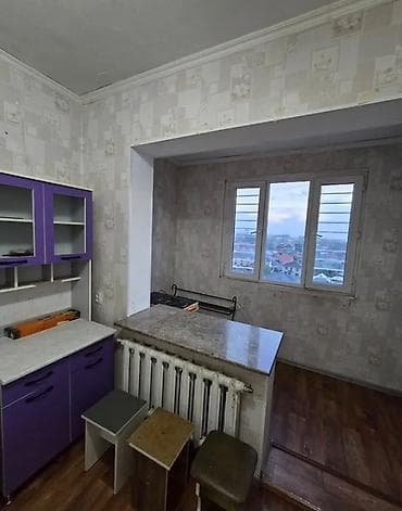 1 бөлмө, 35 м², Көк-Жар мкр 105-серия, 9 кабат, Жаңы ремонт lalafo.kg да 1 бөлмө, 35 м², Көк-Жар мкр 105-серия, 9 кабат, Жаңы ремонт