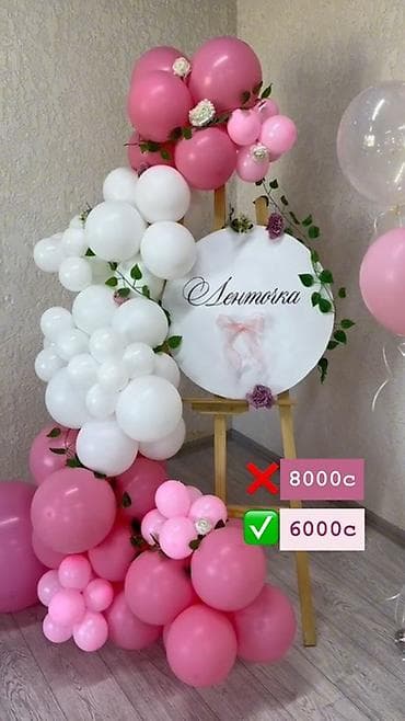 тачка балон: Оформление шарами и фотозоны под ключ - Фотозоны с подсветкой, декор — 5