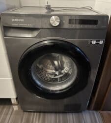 батарейки для весов: Стиральная машина Samsung, Автомат, До 9 кг, Полноразмерная — 1