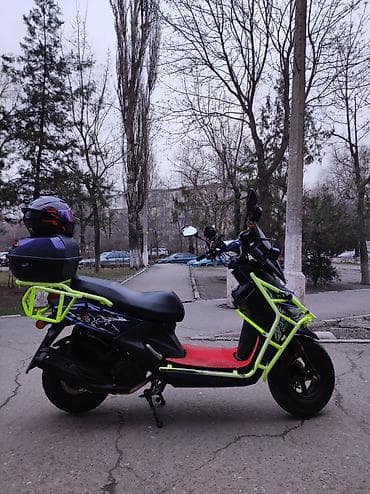 suzuki lets: Макси-скутер Yamaha, 160 куб. см, Бензин, Б/у — 4