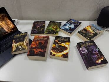 купить школьную доску для начальных классов: Продаю Harry Potter все части включая Cursed Child(проклятое — 1