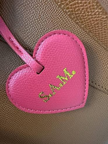 my size: Персонализированные кожаные брелоки‑подвески в форме сердца - — 1