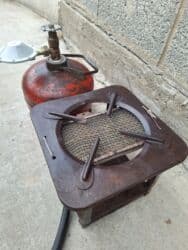 дачный умывальник с подогревом: Газовая горелка «Звездочка» + баллон - Тип: переносная газовая — 5