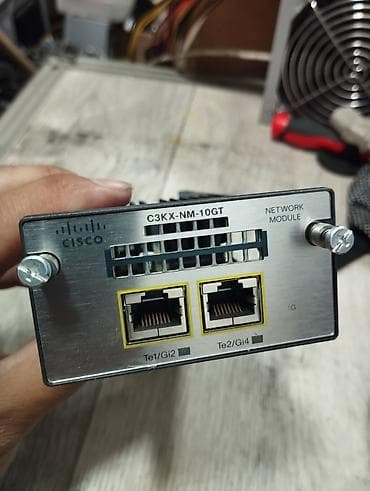 d link: Продаю модуль Cisco C3KX-NM-10GT. Уустанавливается в старшие — 1