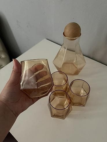 электро пакет: Набор для сервировки напитков в современном геометрическом стиле — 2