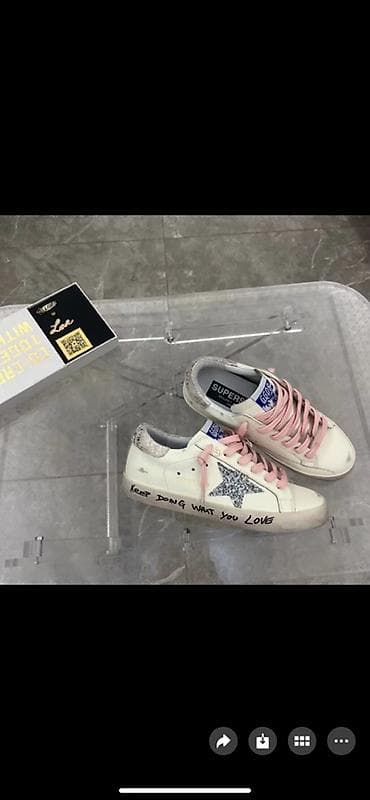 superstar: Кроссовки в стиле Golden Goose Superstar - Низкие кеды из натуральной — 1