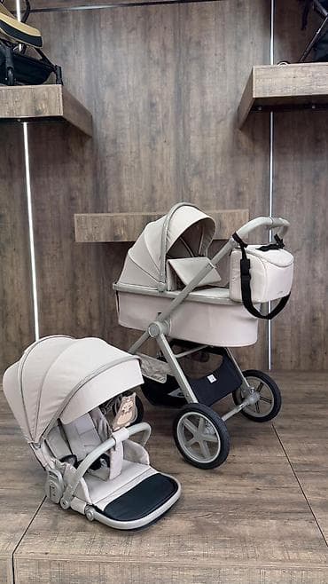 детская шапка nikola: Коляска, цвет - Золотой, Новый — 1