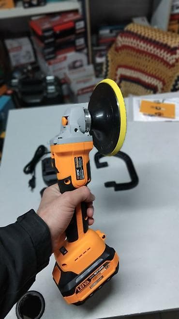 голограммы: Аккумуляторная полировальная машина LEIYA (модель на корпусе — 4