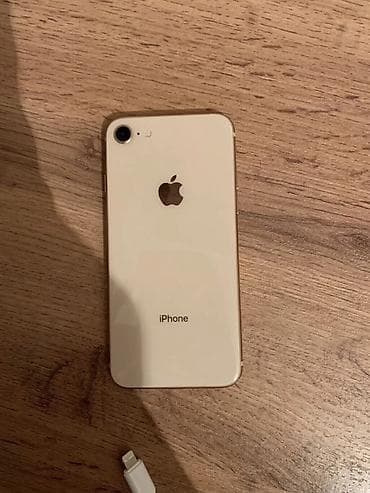 iphone 7 plus цена в бишкеке: IPhone 8, Б/у, 64 ГБ, Белый, Кабель, 100 % — 1