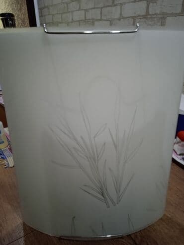 белый стол: Светильник, новый — 2