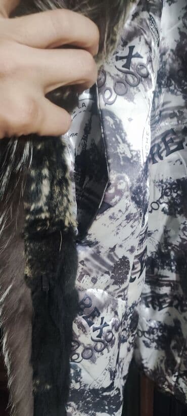 прокат мужских костюмов [возьми на прокат] бишкек фото: Женская шуба GEBIFENG, размер на бирке 50. - Материал: натуральный — 4