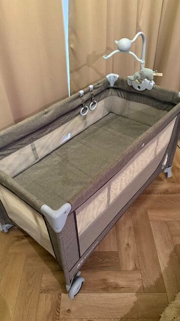 детское одеяло бу: Кровать-манеж с пеленатором Kinderkraft Joy - идеальное решение для — 11