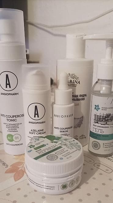 алма дарылоо: Набор средств для ухода за кожей с куперозом и бережного очищения — 1