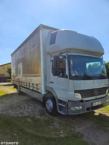 пневмоподушки на легковой прицеп: Грузовик, Mercedes-Benz — 1