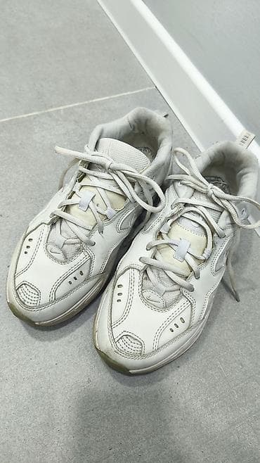 Личные вещи: Мужские кроссовки, 40, Nike, Б/у, цвет - Белый — 1
