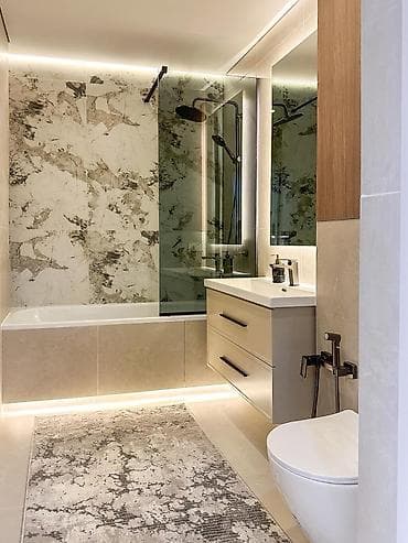 2 комнаты, 53 м², Кок-Жар ж/м Элитка, 6 этаж, Дизайнерский ремонт — 4