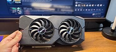 Компьютеры, ноутбуки и планшеты: Видеокарта, Б/у, Asus, GeForce RTX, 8 ГБ, Для ПК — 1