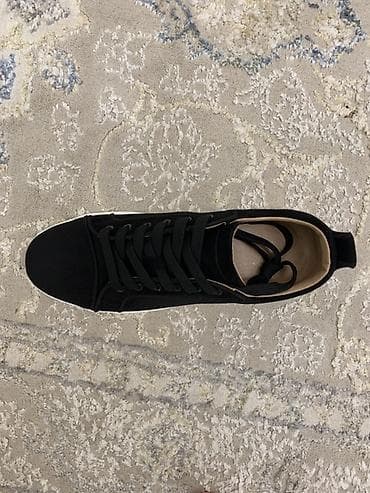 loro piana обувь оригинал: Мужские кроссовки, 42, Christian Louboutin, Новый, цвет - Черный, Платная доставка — 3