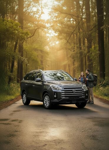 купить авто в кредит без первоначального взноса: Ssangyong Rexton: 2022 г., 2.2 л, Автомат, Дизель, Пикап — 1