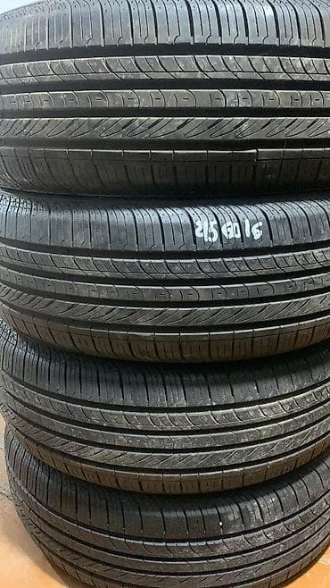 крыло самурай: Шины 215 / 60 / R 16, Лето, Б/у, Комплект, Легковые, Корея — 2