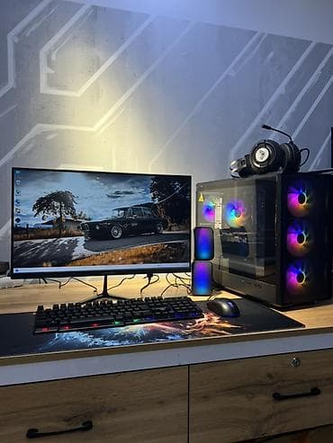 hyper x cloud 3: Компьютер, ядер - 24, ОЗУ 32 ГБ, Игровой, Новый, Intel Xeon, AMD Radeon RX 580, NVMe — 1