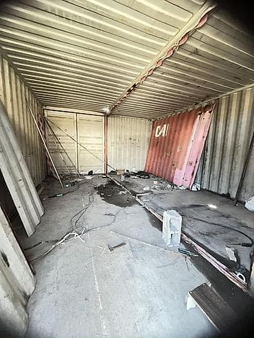 продаю строительный вагон: СРОЧНО СРОЧНО магазинге даяр кесилген. Морской контейнер 40 футов — 3