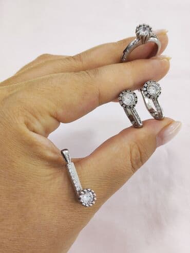 набор пандора: Серебряный Комплект классика Серебро 925 пробы Есть доставка по — 4