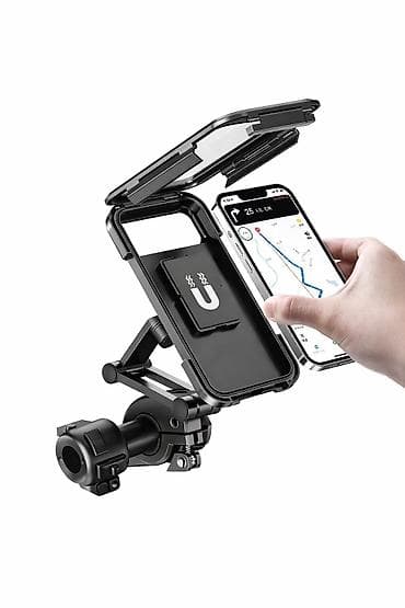 Скутерлер: Водонепроницаемый держатель для телефона! Идеально для мотоцикла — 1