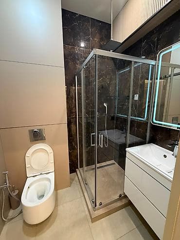 Кыймылсыз мүлк: Студия, 49 м², Асанбай мкр Элитка, 9 кабат, Евро оңдоо — 6