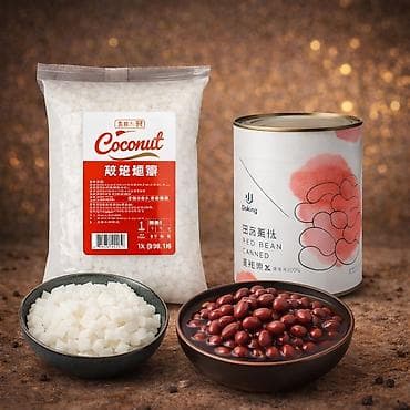 май: Кокосовое желе и Красные бобы для Бабл ти Кокосовое желе и — 3