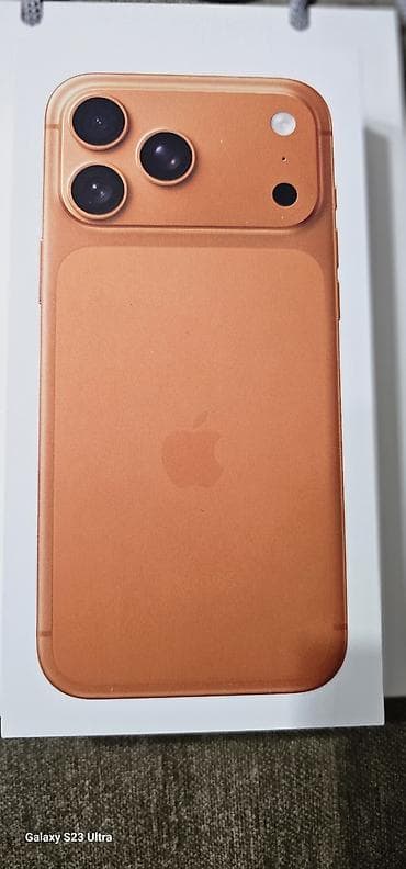 mate 50: IPhone 17 Pro Max, Новый, 512 ГБ, Оранжевый, Коробка — 1