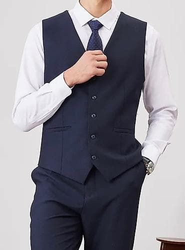 Шымдар: Продаю новый брендовый мужской костюм тройку для офиса, отличного — 4