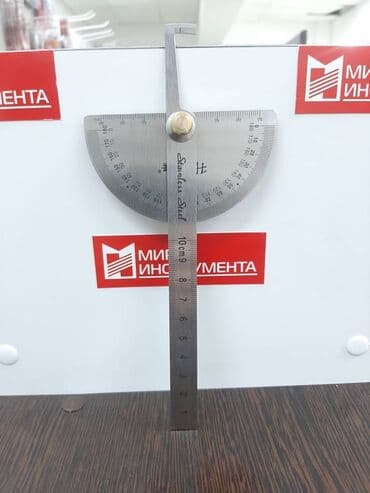 инструменты ссср: Угломер металлический. Диапазон измерения от 0 до 180 градусов — 3