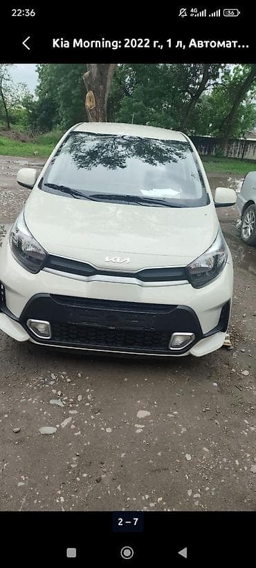 киа морнинг 2025: Kia Morning: 2022 г., 1 л, Автомат, Бензин, Хэтчбэк — 2