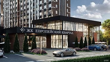 Продажа квартир: 1 комната, 38 м², Ошский мкр., Элитка, 6 этаж, ПСО (под самоотделку) — 1