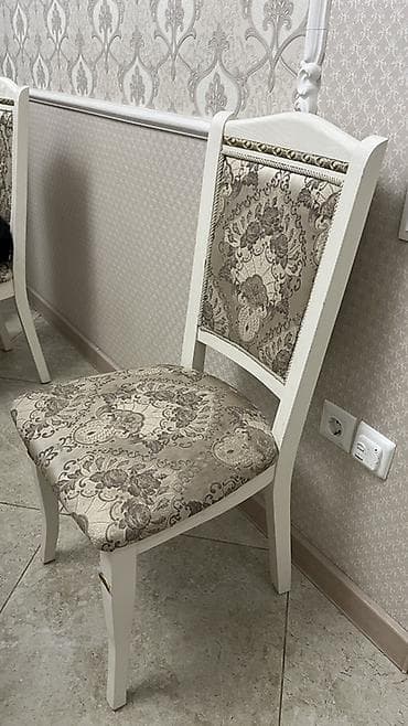 каралевский стол стул бу: Стол и стул для зала, цвет - Белый — 3