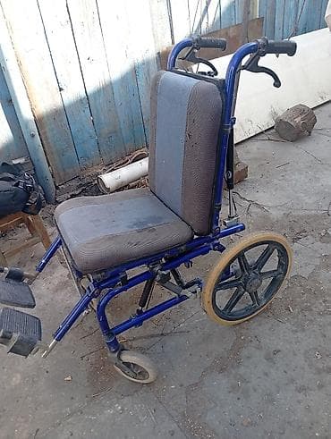 Инвалидные коляски: Инвалидная коляска с ручным толкателем - Компактная коляска для — 4