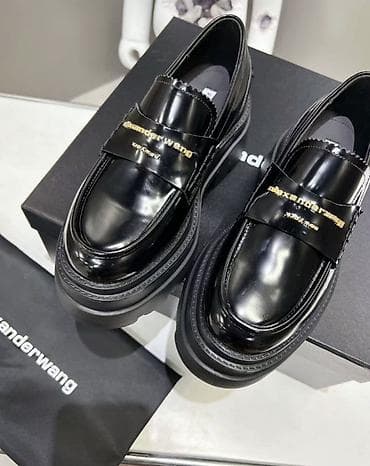 gucci обувь: Туфли, 39, Alexander McQueen, Новый, цвет - Черный, Самовывоз, Платная доставка — 4