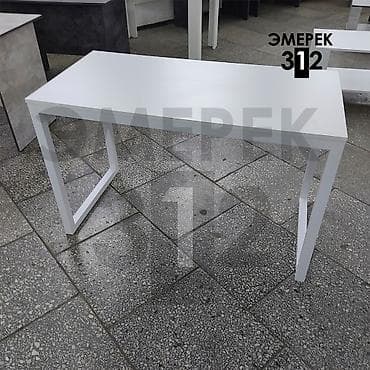 Стол лофт белый 120х60х75 Эмерек 312 Мебель Лофт Хайтек Мягкая