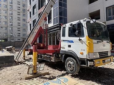 Автолифт кызматы - Телескопическая автовышка на шасси Hyundai