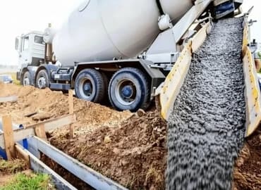 Строительный бетон, M-100, Для фундамента,класса B22,5